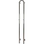 Kriss Duo Elektrisk håndklædevarmer 1480x190mm. 220V klasse 1 IPX4, børstet rf