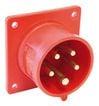 Pce Cee Appstik Flange 5p 16a 400v 75x75