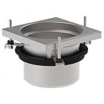 Blücher overdel Ø160/200x200mm. Til beton & fliser