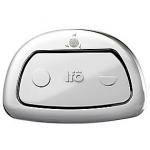 Ifö Sign skylleknapsæt matforkromet. Dobbel skyl