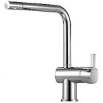 Mora Rexx Køkkenarmatur sort med L-tud, Flexible tilslutningsslanger G3/8