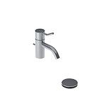 Vola HV3M håndvaskarmatur med mellemlangt greb. Krom