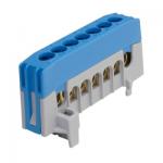 Nulklemme N7-F2, 7 x 16mmÂ², blå