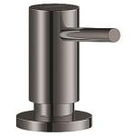 GROHE sæbedispenser til flydende sæbe, beholder 500 ml - Poleret Hard Graphite