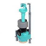 Gustavsberg Triomont bundventil duoskyl plast grå/grøn