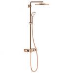 GROHE Euphoria brusesystem SmartControl 310 Duo termostat til væg, - Poleret Warm Sunset