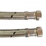 Neoflex silikone rustfri flet DN20 3/4" lige x 3/4" lige, 1200 mm