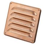 Duka jalousirist, Type 152.2, 175 mm x 175 mm, kobber