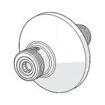 Oras tilgangsstykke 70mm 3/4x1/2 med afspærring, forkromet