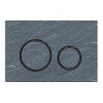 Geberit SIGMA21 betjeningsplade 246x164x14mm sort krom/ skifer