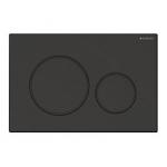 Geberit SIGMA20 betjeningsplade 246x164x12mm matsort/sort