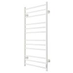 Tvs el eldo 12 håndklæderadiator hvid timer 1160 x 530 mm.2 og 4 timers timer mulighed ved tryk på knap