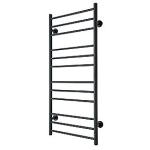 Tvs el eldo 12 håndklæderadiator sort timer 1160 x 530 mm.2 og 4 timers timer mulighed ved tryk på knap