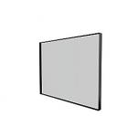 Sanibell Basicline spejl i matsort aluramme 80x60cm