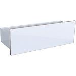 Geberit Acanto hylde 450x148x159mm med 3 kroge, hvid