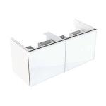 Geberit Acanto vaskeskab 1190x535x476mm 2skuffer hvid