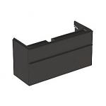 Geberit Smyle vaskeskab 1184x617x470mm 2skuffer lava