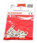 Cu-rørkabelsko kr2,5-6, 2,5mm2 m6 - i poser af 20 stk.