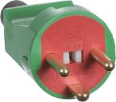 Lk Stikprop Rund Med Jord Slagfast Rød/grøn, 210a1186