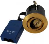 BLUE-DL 66 G2 Downlight ø87mm GU10 230v (ex.lyskilde), børstet messing