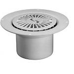 PURUS MINI BRAGE afløbsskål vandlås PP PPrist lodr hvid