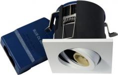 BLUE-DL 66 G2 Downlight firkantet 87x87mm GU10 230v (ex.lyskilde), mat hvid