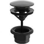 Oras bundventil push open 1 1/4'', mat sort