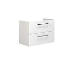 Dansani Mido+ vaskeskab med 2 skuffer 57,6x80x44 cm glat, hvid mat