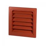 Jalousirist type 63.3, 150x150 mm, rød