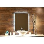Luxor Backlight Spejl LED 800x600 Vendbart, 230V nettilslutning