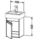 Duravit Ketho vaskeskab, hvid mat. Passer til Vero 635482000