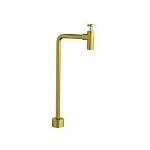 Gustavsberg vandlås round, gulvtilslutning, messing