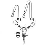 Mora Izzy svingtudspakningssæt anvendes til Mora Izzy håndvask- og køkkenarmaturer