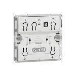 Lk fugaÂ® wiser trådløs batteritryk 4 slutte uden uden afdækning