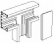 Endestykke inka-es123 pvc grå