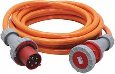 Forlængerkabel PUR (H07BQ-F) 3-faset, 63A, 25 m, IP67