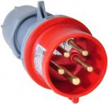 CEE Fasevender, 16A, 3P+N+J, 400V, 6h, IP44