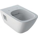 Geberit Renova plan hængetoiletskål 350x540x330mm rimfree hvid
