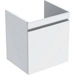Geberit Renova plan vaskeskab 605x536x446mm 1skuffe blankpoleret hvid