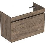 Geberit Renova plan vaskeskab 928x606x446mm 1skuffe nøddetræ hickory