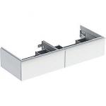 Geberit Icon vaskeskab 1184x476x247mm 2skuffer hvid