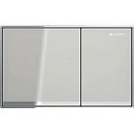 Geberit Omega60 betjeningsplade, sand-grå glas