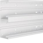 Installationskanalbund br65210d i plast med 2 kamre 68x210mm ral 9016