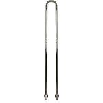 Kriss Duo Plus El håndklædevarmer 1480x190mm 4kroge med regulering/timer, poleret