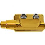 Kriss Twin ventilsæt 1/2 vinkelløb guld