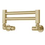 TVS retuventilsæt venstre, guld pvd