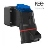 Vægudtag 16a 5p s m/dk stik sk