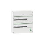 Schneider Resi9 CX Gruppetavle 2 x 18 modul, hvid