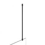 Vetro Bruseforhængstang/ Loftstiver 1000 mm justerbar, Vandret eller lodret, mat Sort