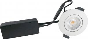 Nordtronic Low Profile ECO ø87mm 6w 2700K >Ra90 (420 lumen) IP54 (Erstatter 3501)